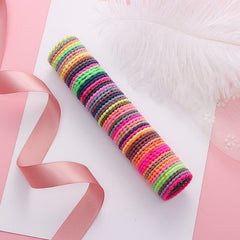 Girls Rubber Bands Scrunchy Elastic Hair Bands