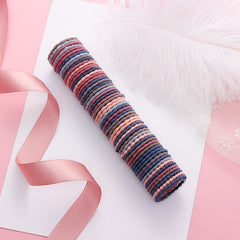 Girls Rubber Bands Scrunchy Elastic Hair Bands