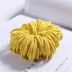 Girls Rubber Bands Scrunchy Elastic Hair Bands