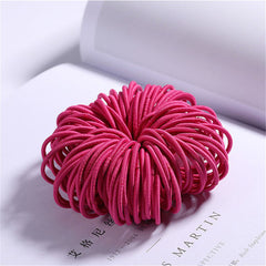 Girls Rubber Bands Scrunchy Elastic Hair Bands