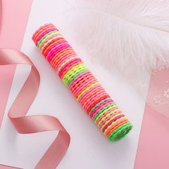 Girls Rubber Bands Scrunchy Elastic Hair Bands