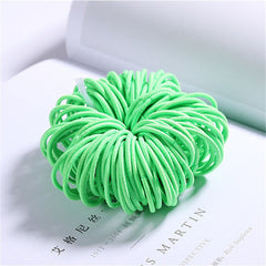 Girls Rubber Bands Scrunchy Elastic Hair Bands