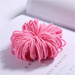 Girls Rubber Bands Scrunchy Elastic Hair Bands