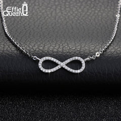 Luxury Silver. Women Necklace Jewelry