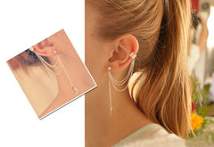 Earrings For Women Gift Pendientes Ear Cuff Caught In Cuffs