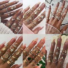 Female Finger Rings Set Jewelry 2020