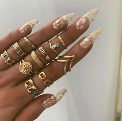 Female Finger Rings Set Jewelry 2020