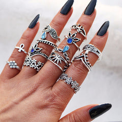 Female Finger Rings Set Jewelry 2020