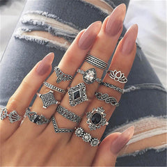 Female Finger Rings Set Jewelry 2020