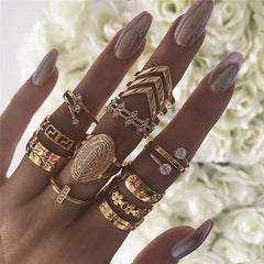 Female Finger Rings Set Jewelry 2020