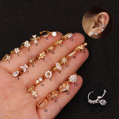 Earrings Butterfly  Rings Earing Women's Accessories