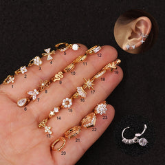 Earrings Butterfly  Rings Earing Women's Accessories